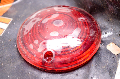 Flat Red Turn Signal Lens NOS