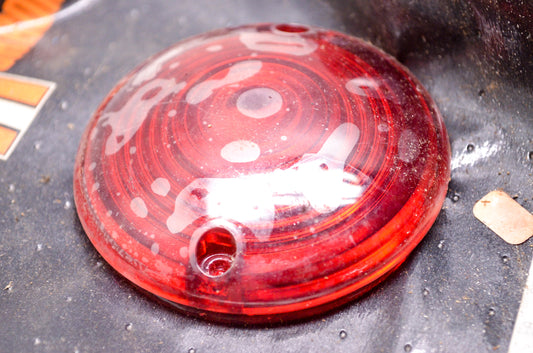 Flat Red Turn Signal Lens NOS