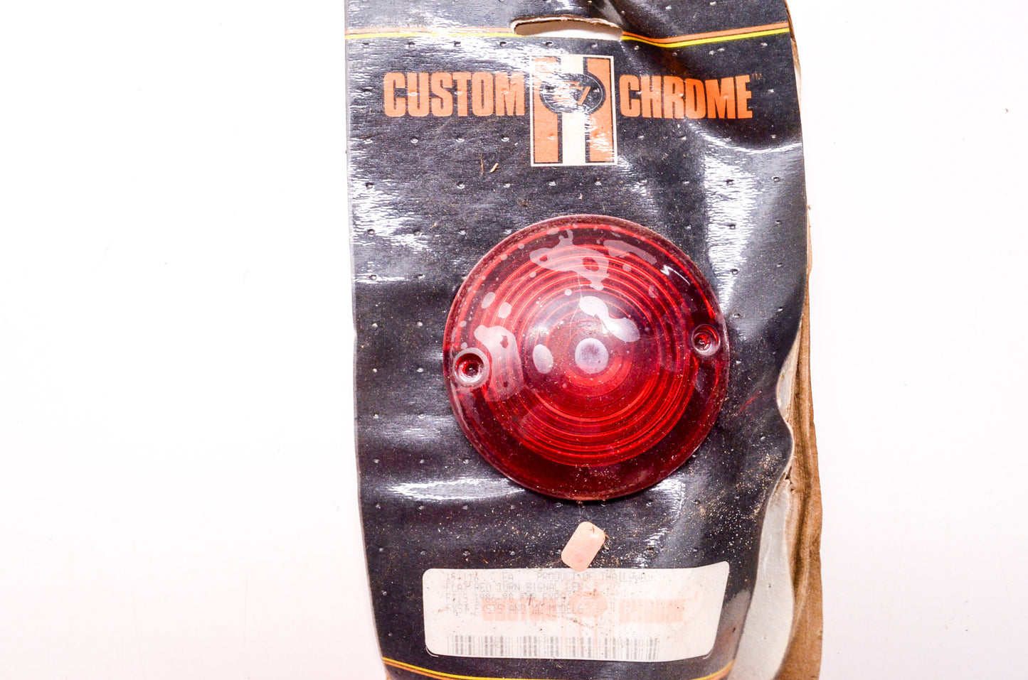 Flat Red Turn Signal Lens NOS