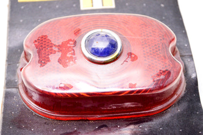 Blue Dot Taillight Lens Harley Davidson Early Style NOS