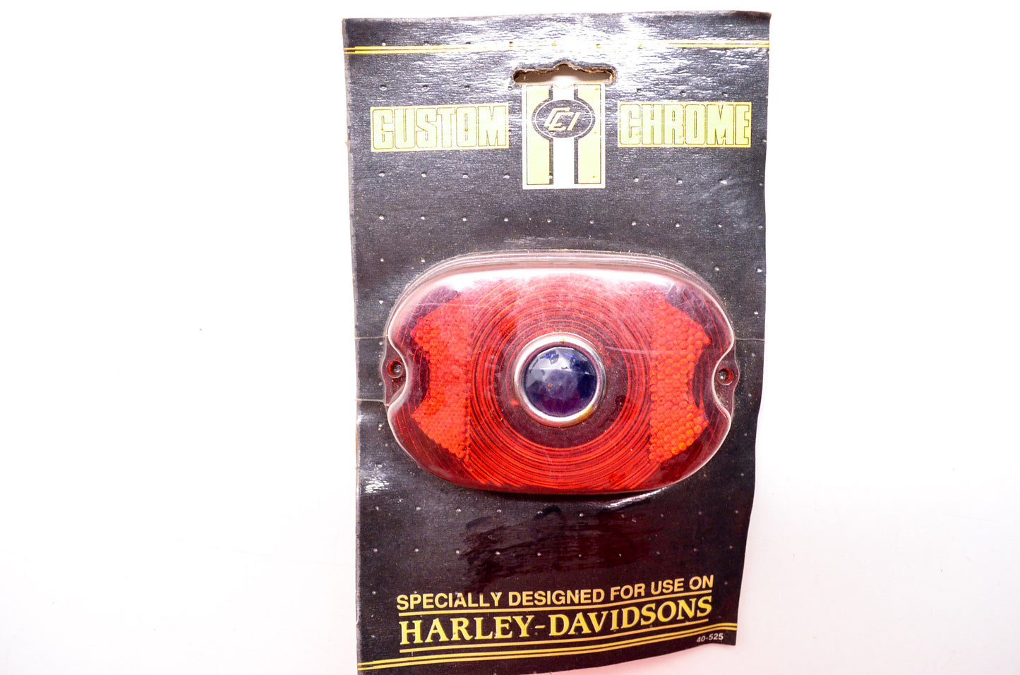 Blue Dot Taillight Lens Harley Davidson Early Style NOS