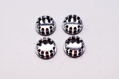 New Drag Specialties Chrome Handlebar End Plug Harley Davidson Qty 4 NOS