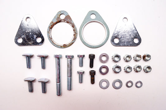 Hardware Kit Dyno Power Exhaust Pipes Harley Davidson NOS