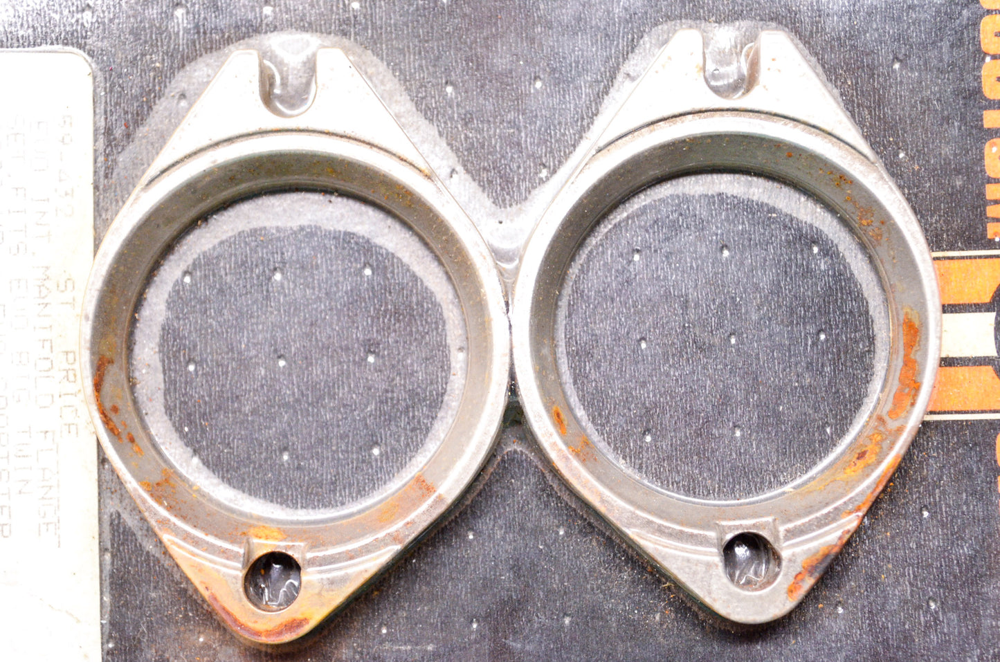 Intake Manifold Flange Harley Davidson Evolution Qty 2 NOS