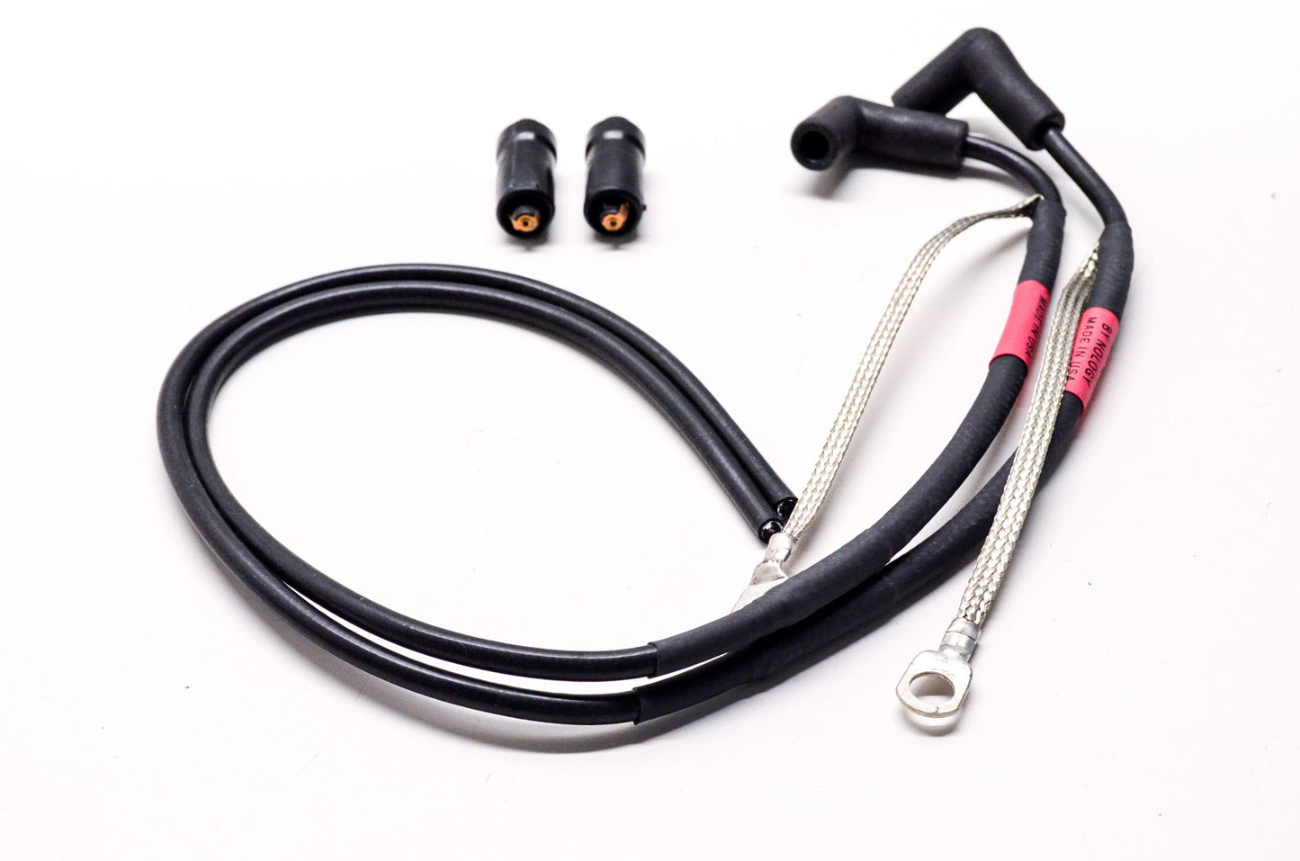 New Nology HotWires Ignition Spark Plug Black 30' Wire Kit Harley Davidson NOS
