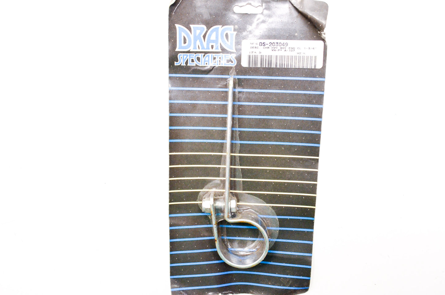 Chrome Heavy Duty Exhaust Clamp Assembly 1-3/4' NOS