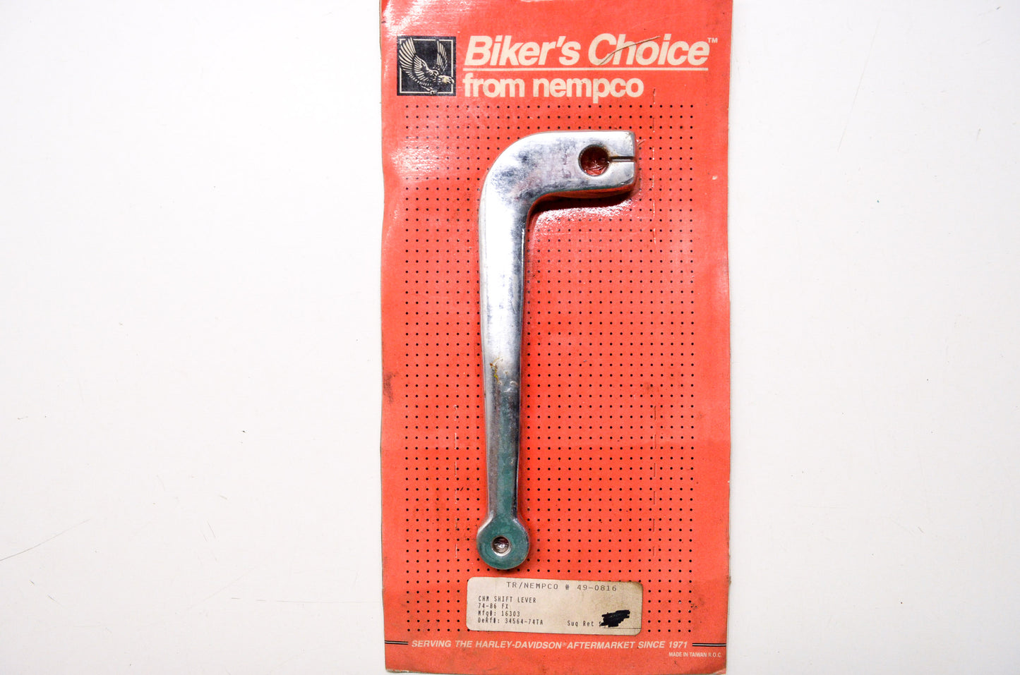Chrome Shift Lever Harley Davidson FX NOS