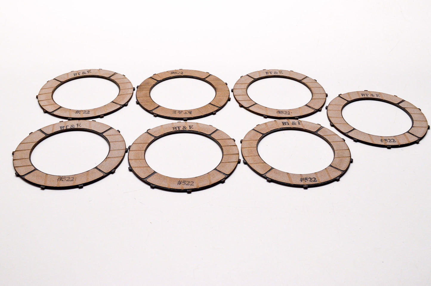 Barnett #522, 522 Clutch Friction Plate Disc Qty 7 NOS
