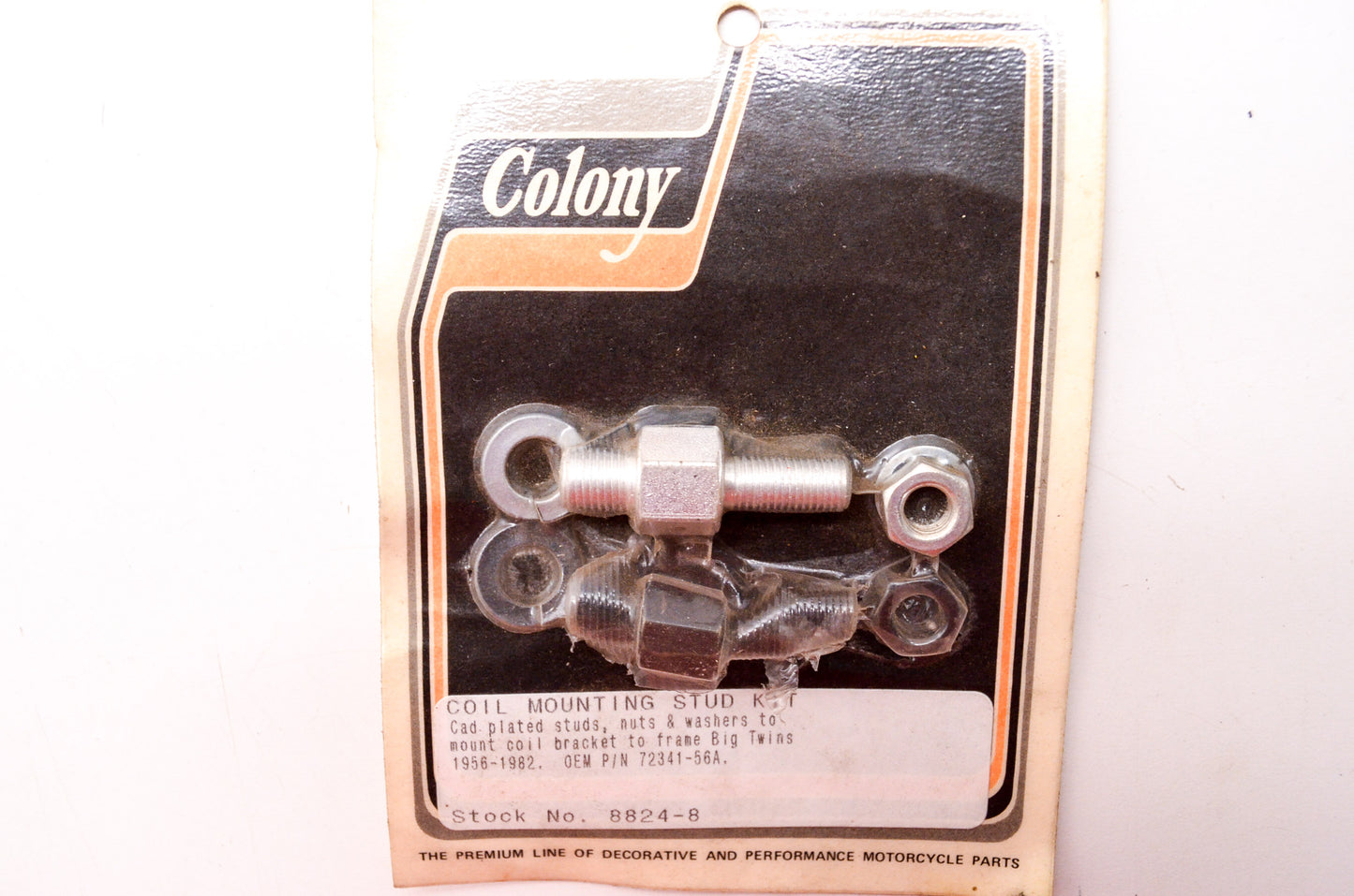 Coil Mounting Stud Kit Harley Davidson Big Twin 56-82 NOS