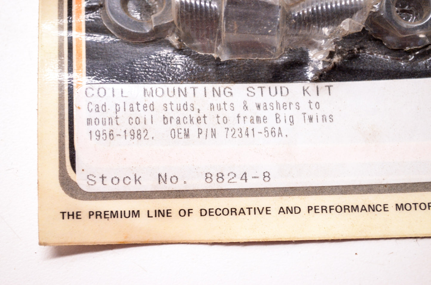 Coil Mounting Stud Kit Harley Davidson Big Twin 56-82 NOS