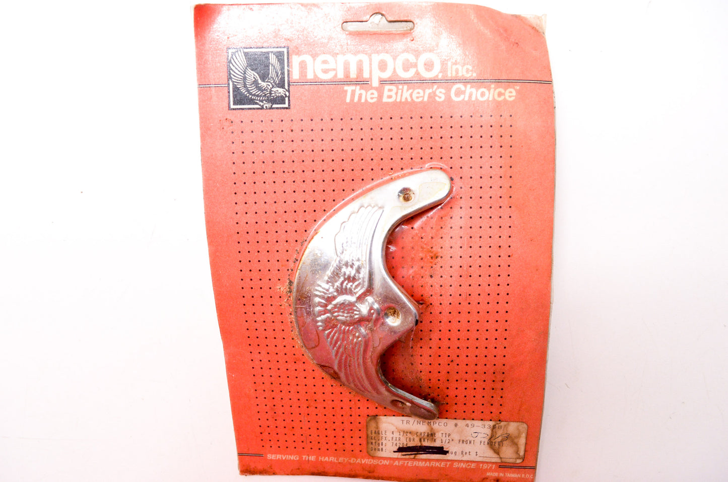 Eagle 4 1/2' Chrome Tip Harley Davidson XL FX FXR NOS
