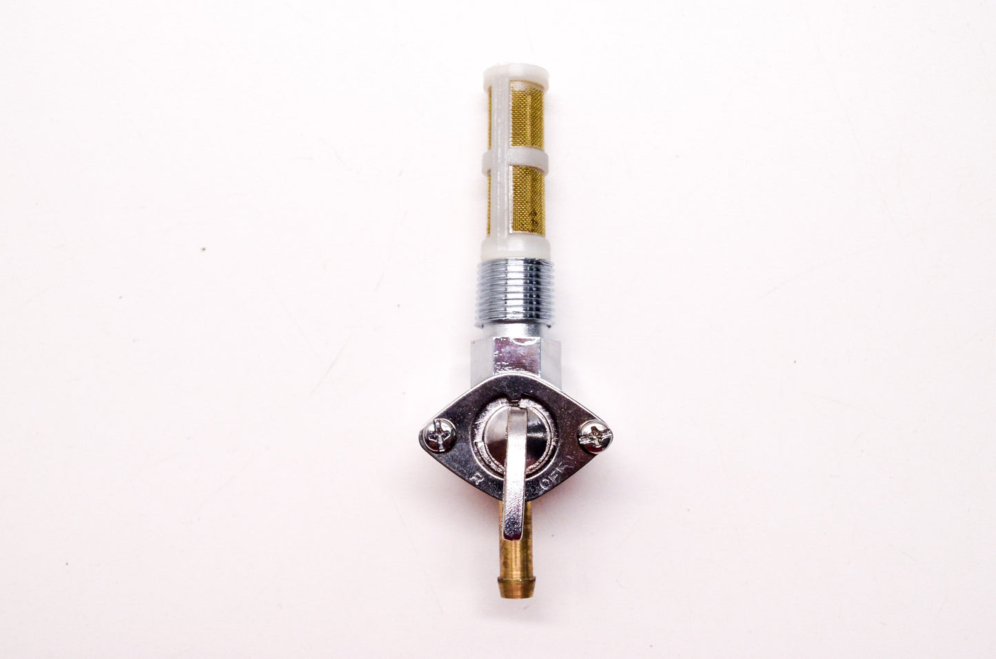 New Custom Chrome Chrome Petcock Assembly Internal 3/8 NPT Harley Davidson NOS
