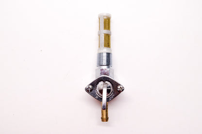 New Custom Chrome Chrome Petcock Assembly Internal 3/8 NPT Harley Davidson NOS
