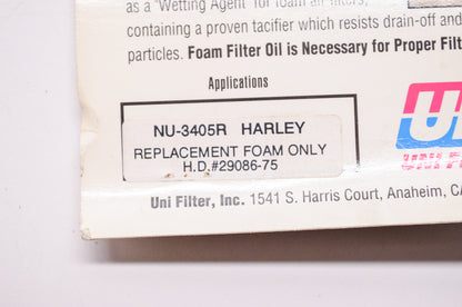 New UNI High Performance Harley Davidson Replacement Air Filter NOS