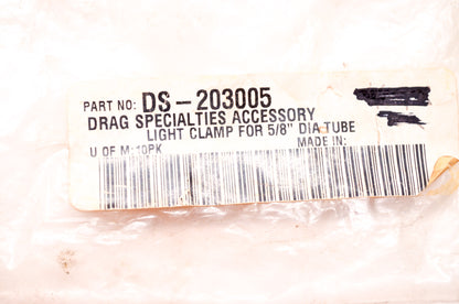 Light Clamp 5/8' Dia Tube NOS