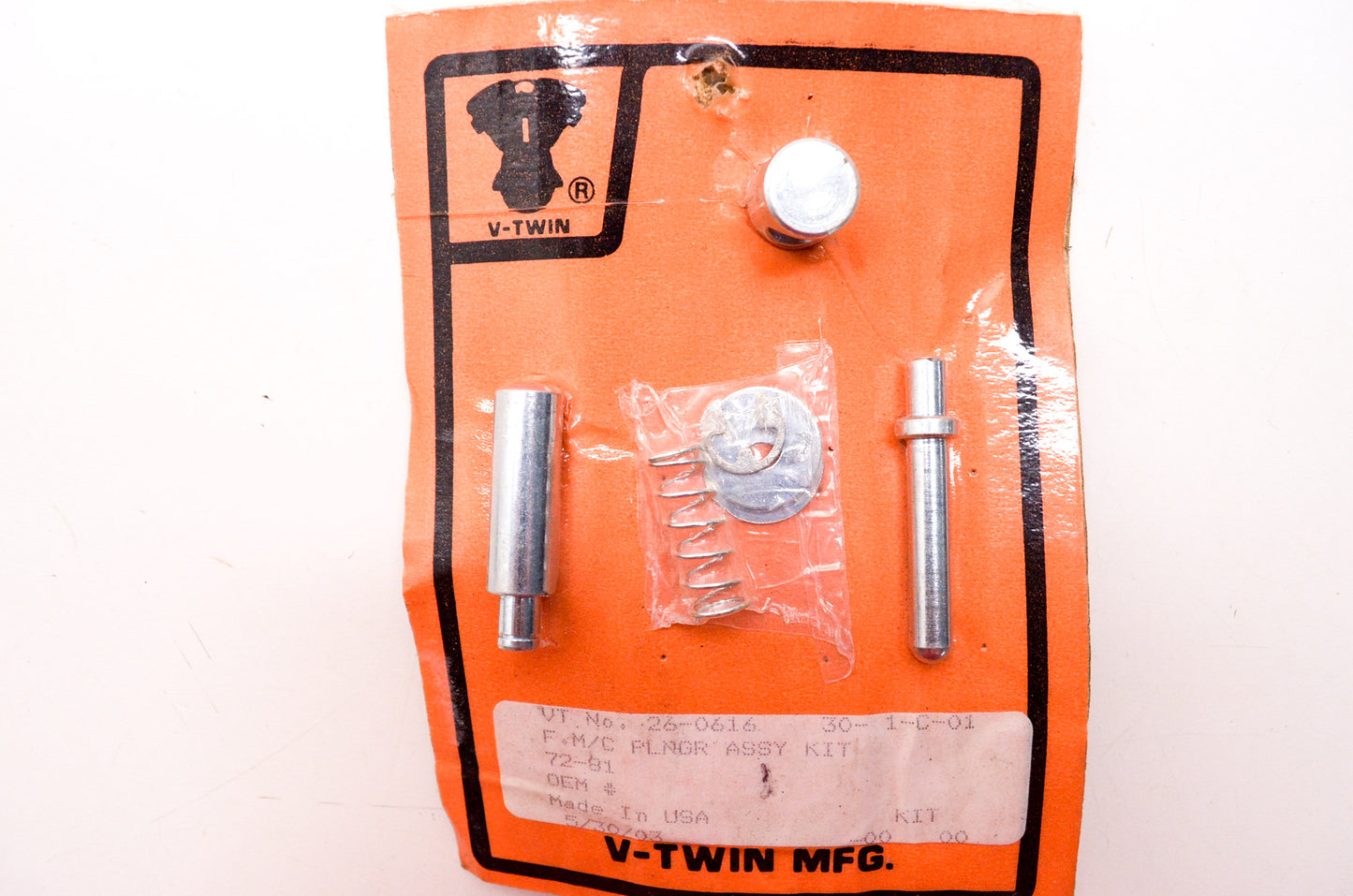 Front Master Cylinder Plunger Assembly Kit Harley Davidson NOS