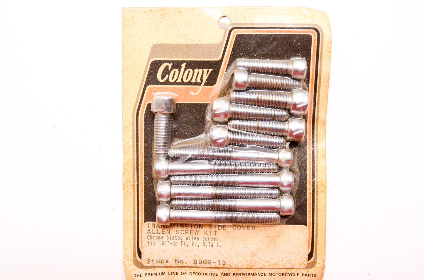 Transmission Side Cover Chrome Allen Screw Kit Harley Davidosn NOS