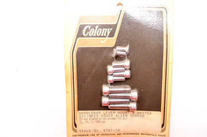 Handlebar Lever Mount & Master Cylinder Cover Allen Screw Kit NOS