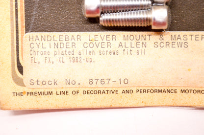 Handlebar Lever Mount & Master Cylinder Cover Allen Screw Kit NOS