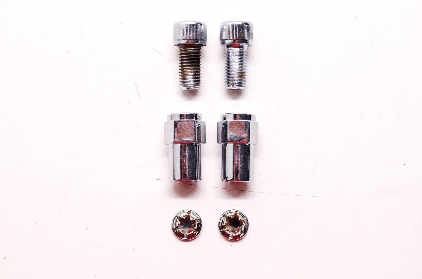 New Custom Chrome Mounting Kit Doss Marker Lights 5/16' Harley Davidson NOS
