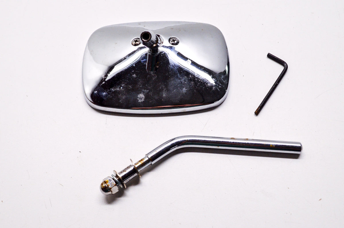 Custom Chrome 28-202 Die Cast Mirror Kit Eagle Etching Harley Davidson NOS