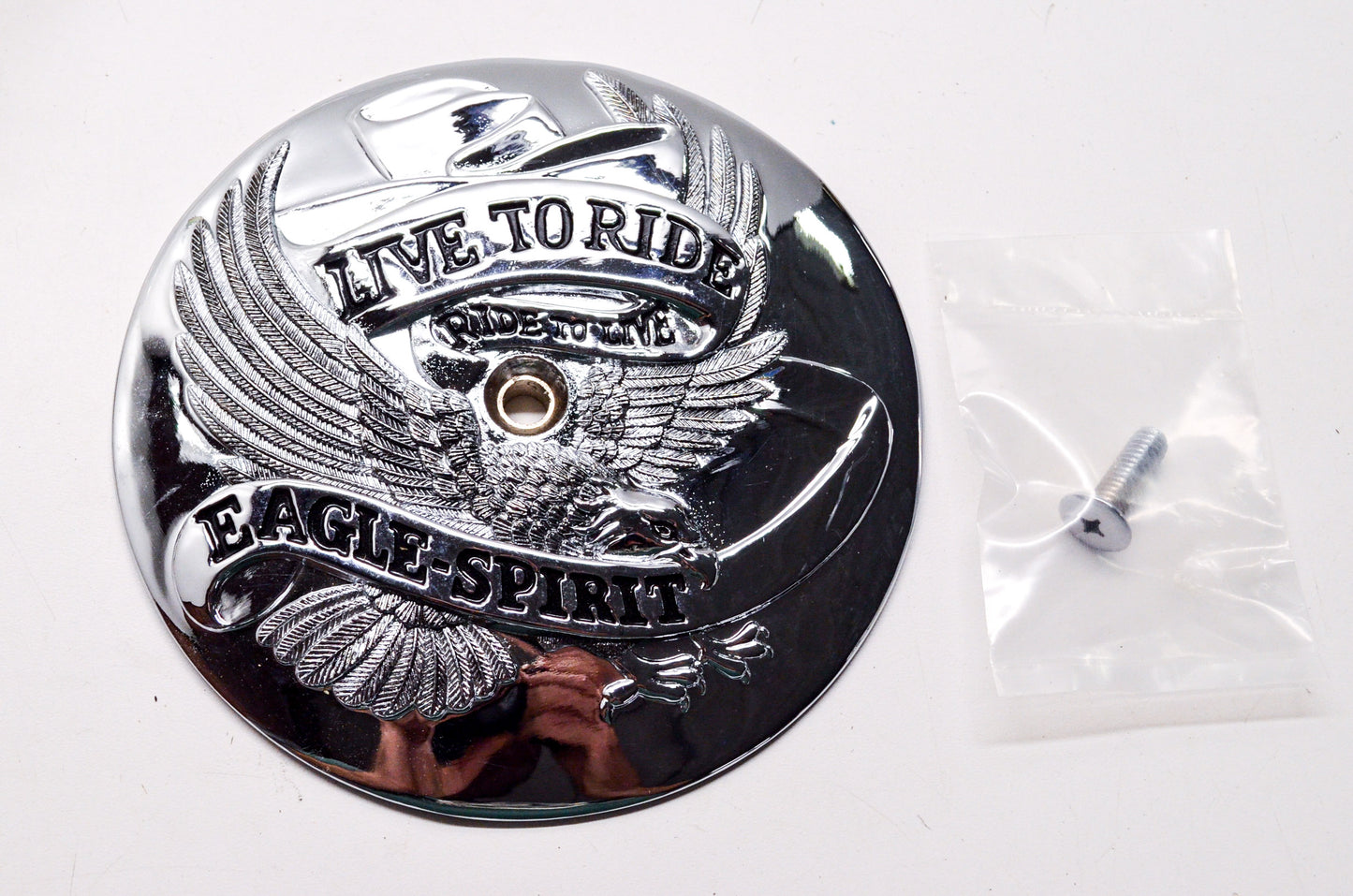 New Custom Chrome Live To Ride Air Cleaner Insert Kit Harley Davidson NOS