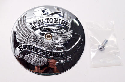 New Custom Chrome Live To Ride Air Cleaner Insert Kit Harley Davidson NOS
