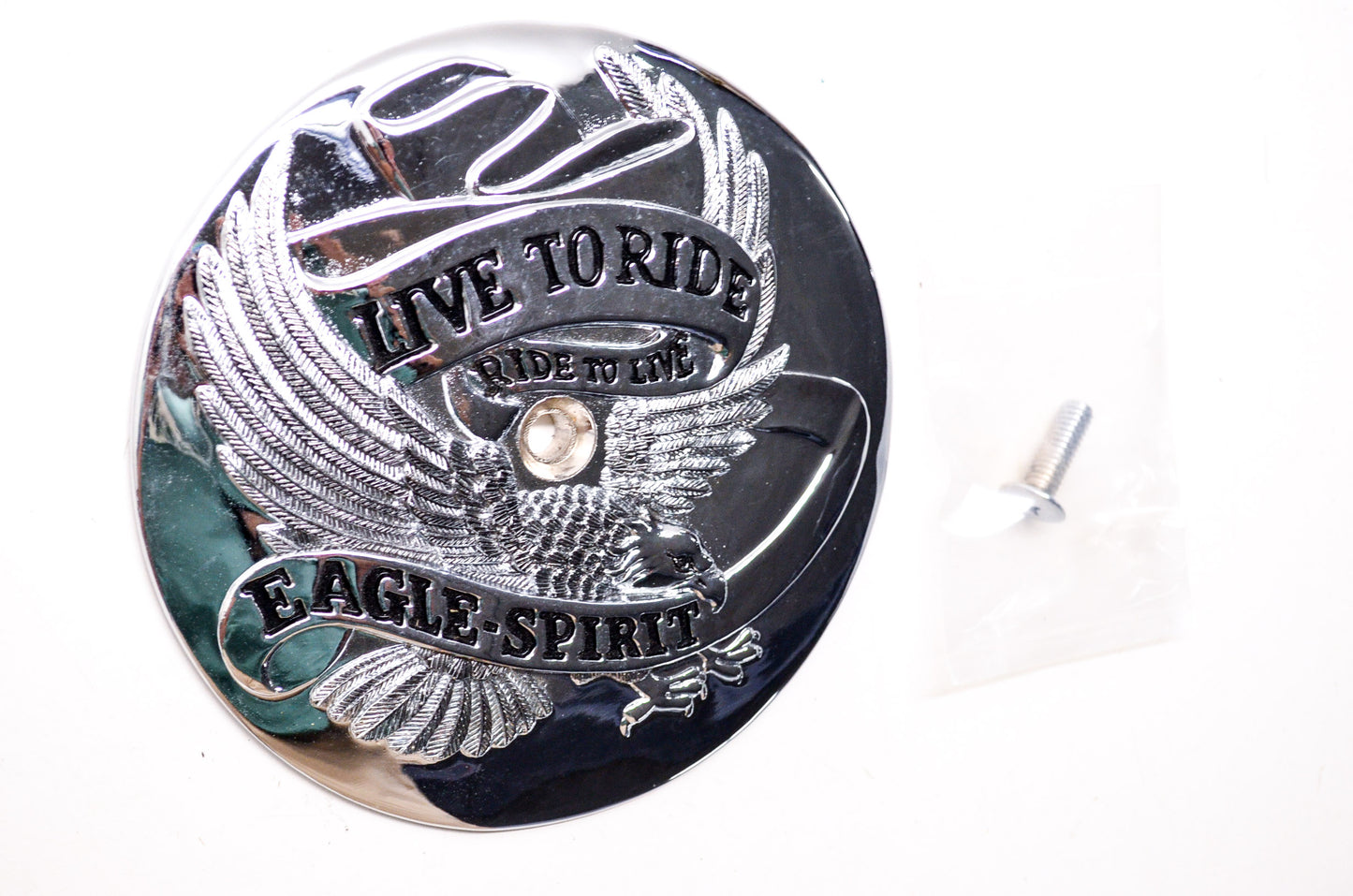 New Custom Chrome Live To Ride Air Cleaner Insert Kit Harley Davidson NOS