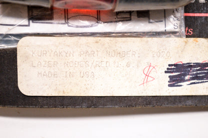 Red Lazer Nodes Qty 2 NOS