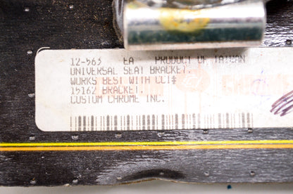 Universal Seat Bracket Kit (works best w/ CCI # 15162) NOS