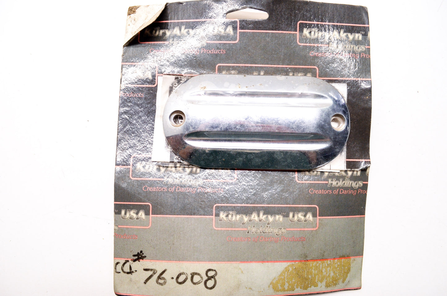 New Kuryakyn Chrome Primary Inspection Cover Harley Davidson Big Twin NOS