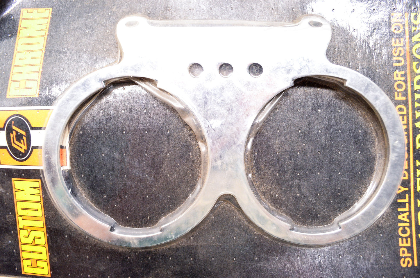 New Custom Chrome Speedometer & Tachometer Mounting Bracket Harley Davidson NOS