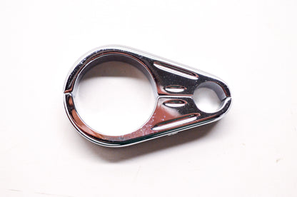 New Arlen Ness Chrome 1 1/8' Clutch Cable Clamp Assembly Harley Davidson NOS