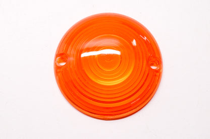 New Chrome Specialties Amber Turn Signal Lens Harley Davidson FL 63-85 NOS