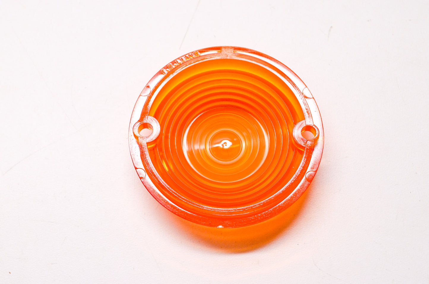 New Chrome Specialties Amber Turn Signal Lens Harley Davidson FL 63-85 NOS