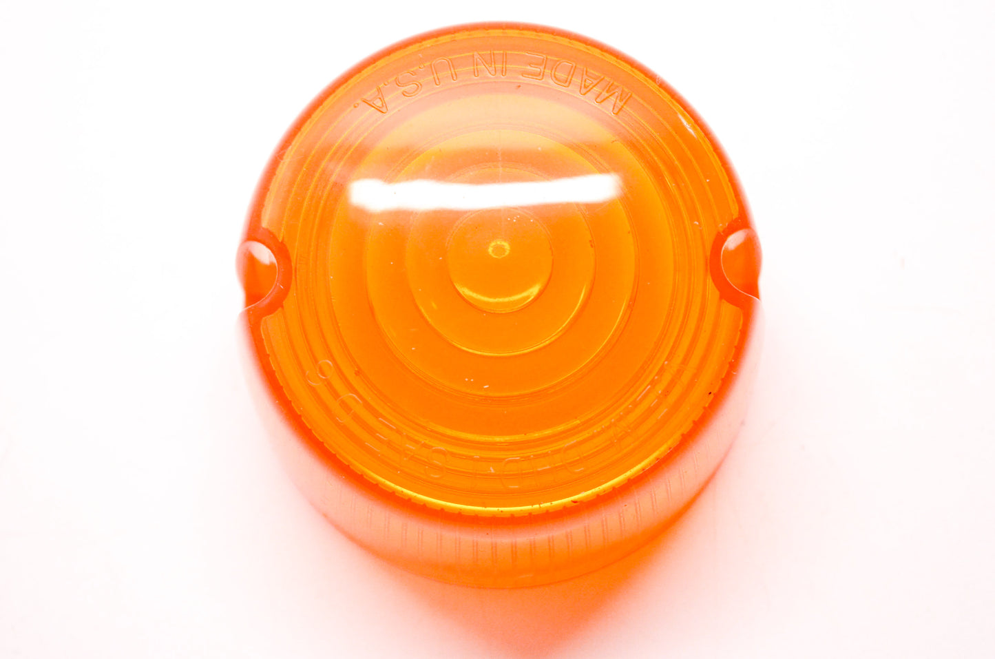 OEM Harley-Davidson DHD-1A Amber Replacement Lens FX 73-84 NOS