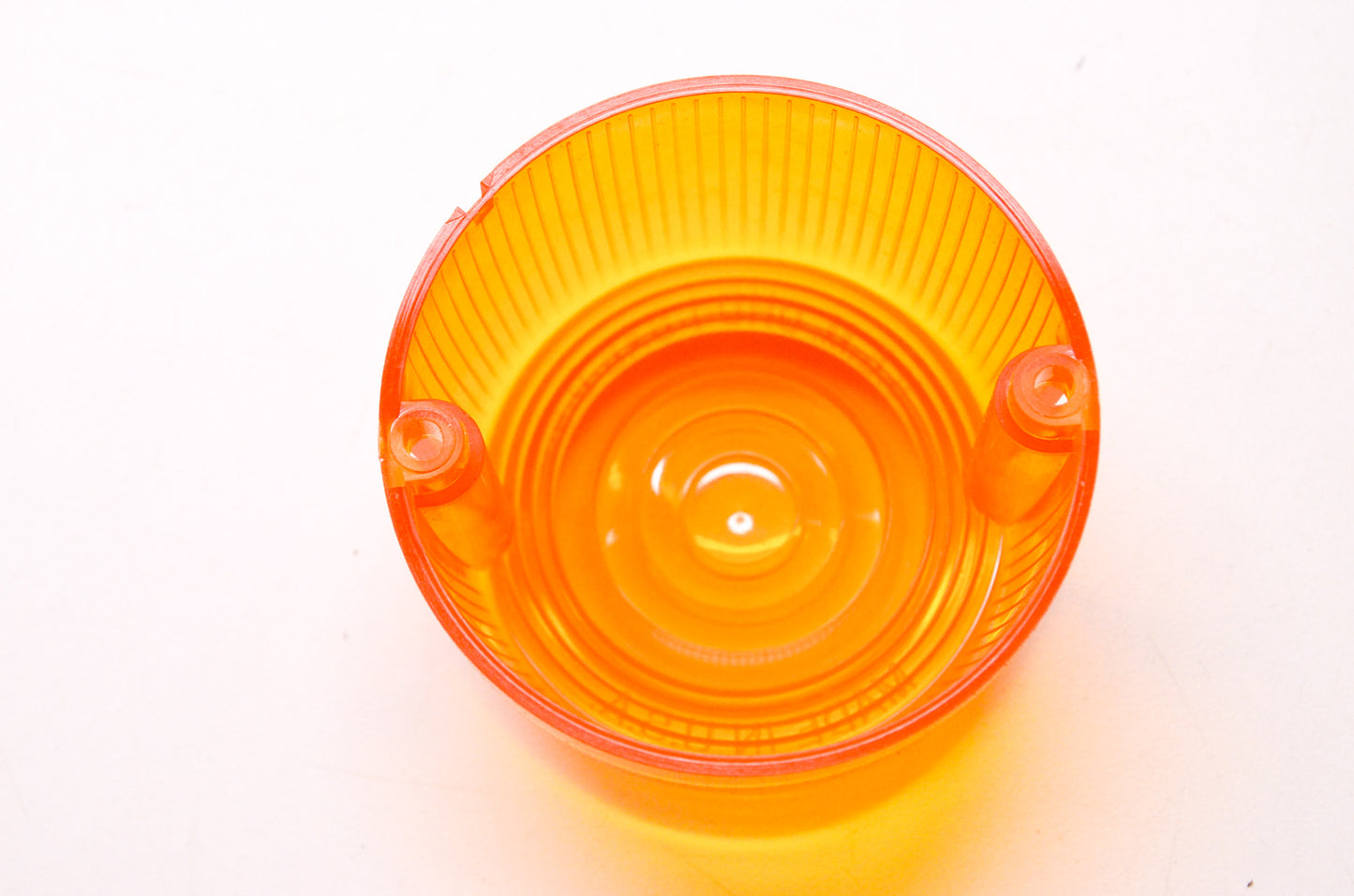 New Chrome Specialties Amber Turn Signal Lens Harley Davidson FX XL 73-85 NOS