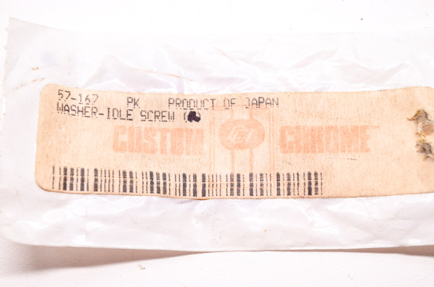 Custom Chrome 57-167 Idle Screw Washer Qty 2 NOS
