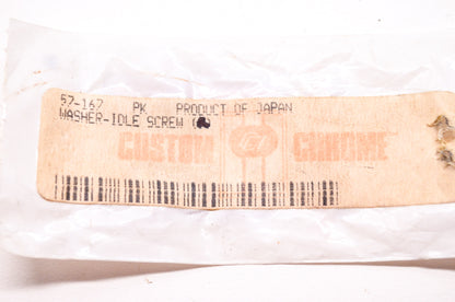 Custom Chrome 57-167 Idle Screw Washer Qty 2 NOS