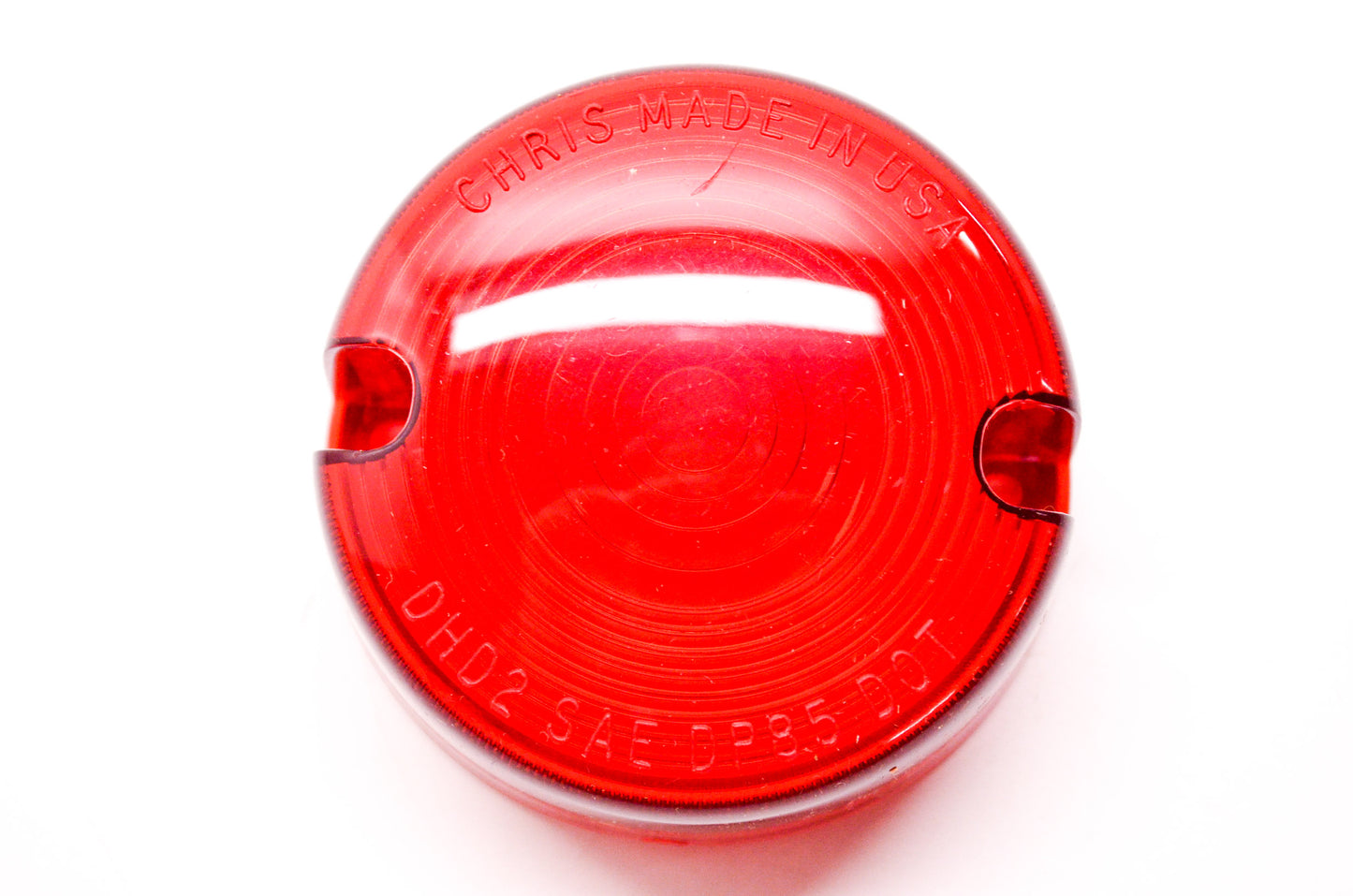New Chris Red Replacement Lens Harley Davidson FXRS FXLR FXST FLSTF XL FXWG NOS
