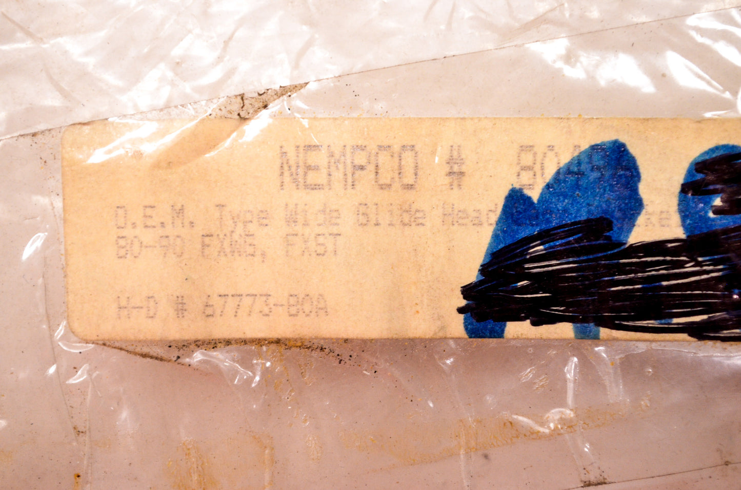 New Nempco Wide Glide Headlight Bracket Lower Triple Tree Harley Davidson NOS