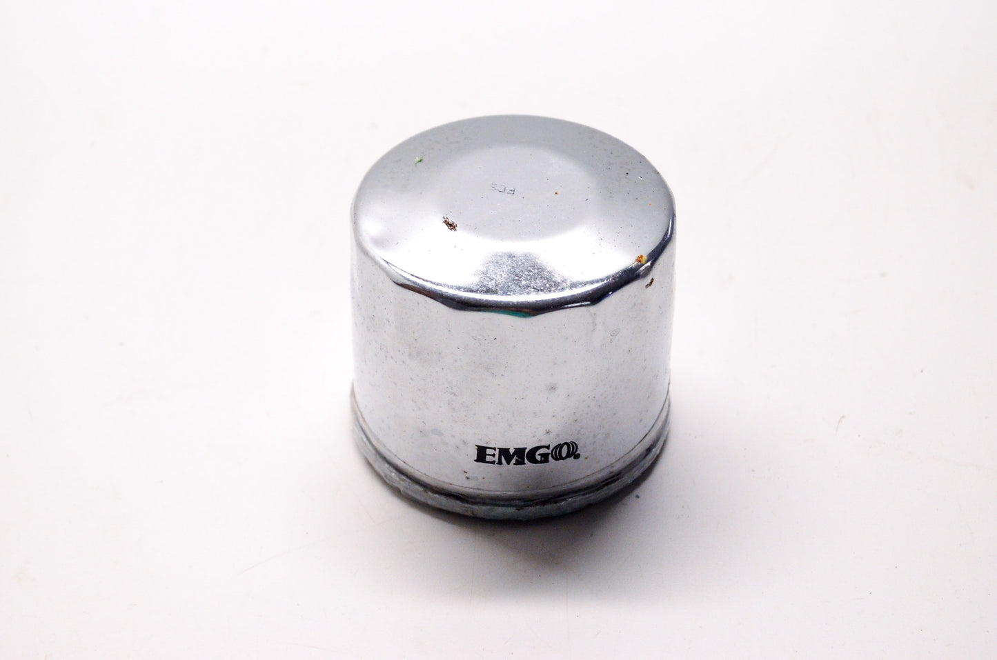 New Emgo Chrome Oil Filter NOS