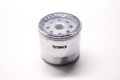 New Emgo Chrome Oil Filter NOS