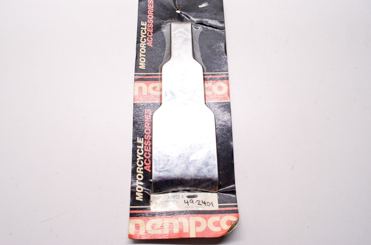 New Nempco Chrome Fat Bob Dash Panel Harley Davidson FL 41-84 NOS