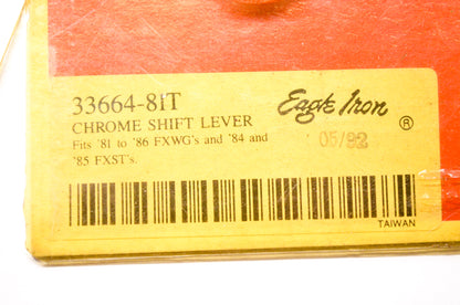 New Eagle Iron Chrome Shift Lever FXWG 81-86 FXST 84-85 NOS