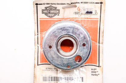 New OEM Harley Davidson Chrome Speedometer Cover NOS