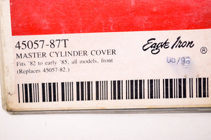 New Eagle Iron Master Cylinder Cover Front 82-85 NOS