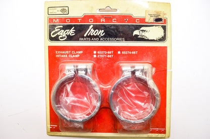 Eagle Iron 65274-88T Exhaust Clamp Qty 2 NOS