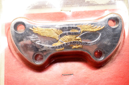 New Eagle Iron Upper Handlebar Clamp FX FXR XL 74+ NOS