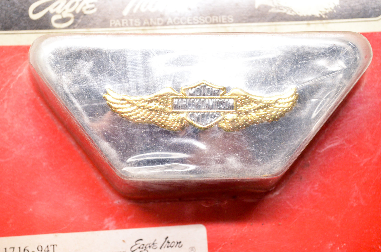 New Eagle Iron Rear Brake Reservoir Cover FXR 82-93 NOS